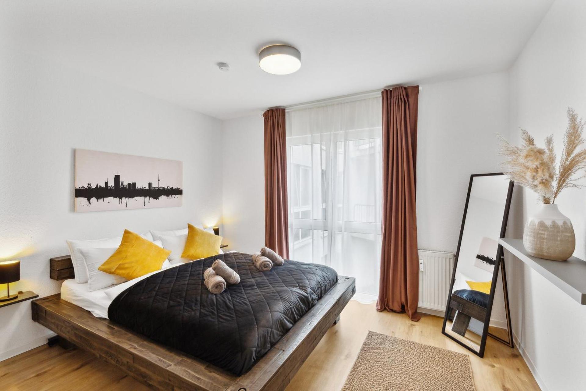 אסן Parkplatz I Balkon & Schnelles Wlan I Nahe Zeche Zollverein מראה חיצוני תמונה